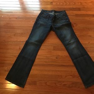 Size 8 Loft Curvy Bootcut jeans
