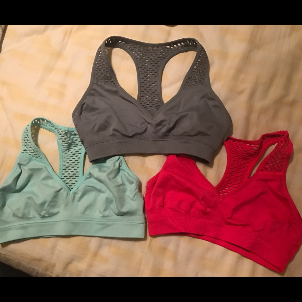 VS PINK seamless bralettes