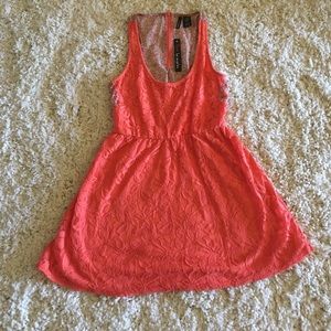 NWT Orange lace dress.