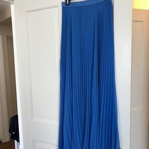 Alice and Olivia Ava pleated maxi skirt