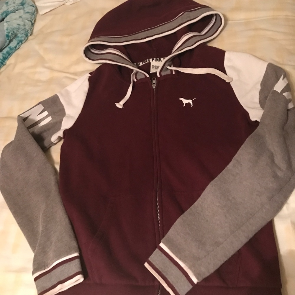 VS PINK varsity jacket