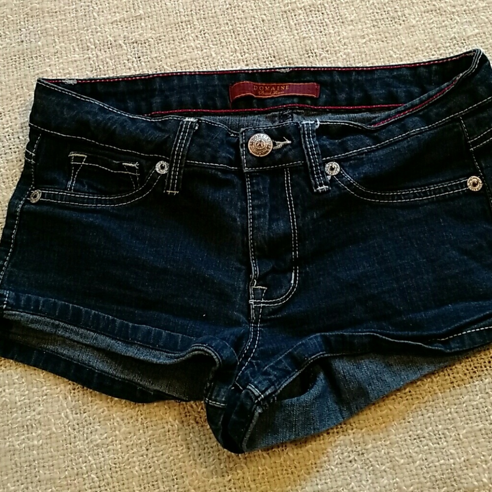 Domain jean shorts