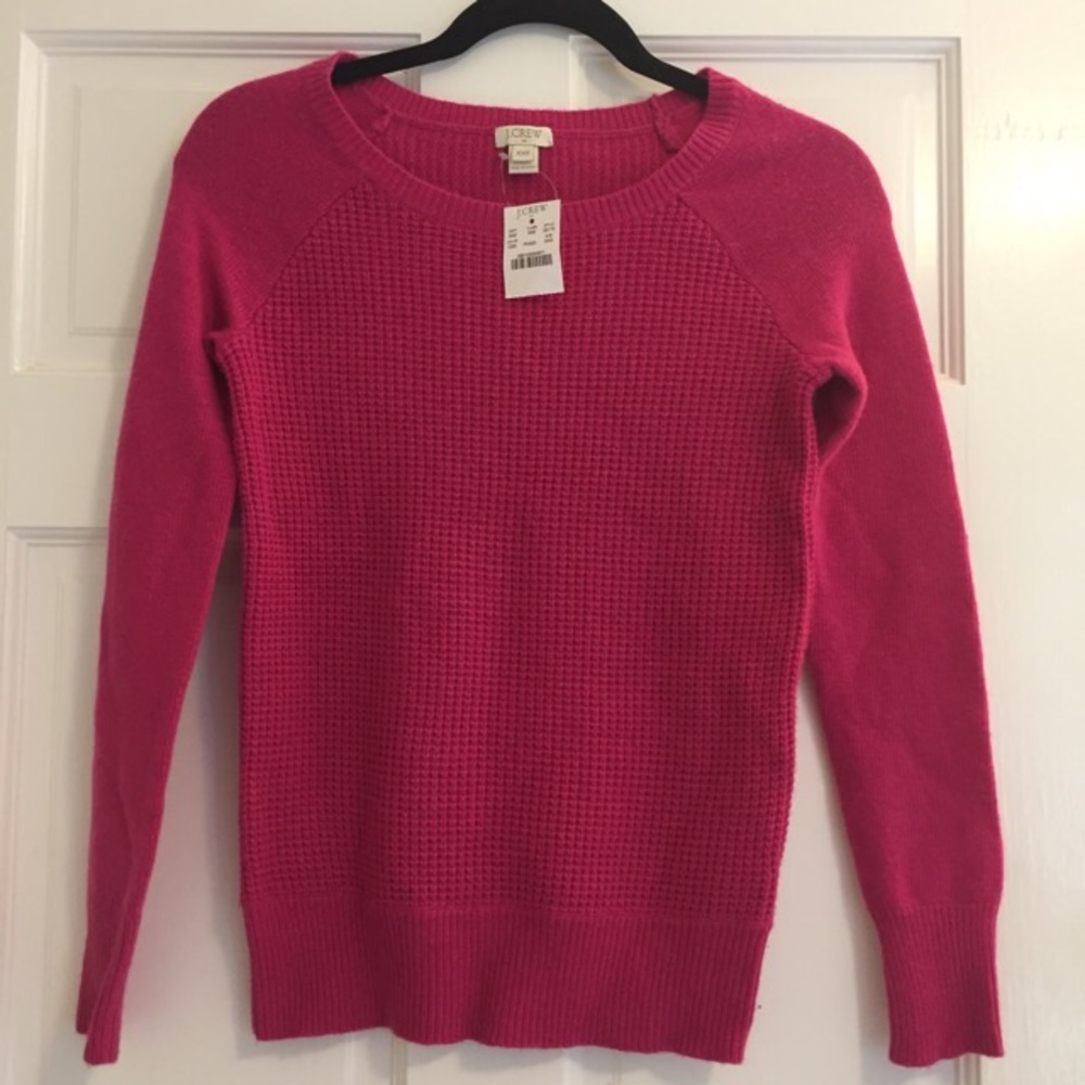 Pink J.Crew Sweaters