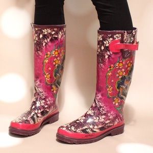 Ed Hardy Rain Boots