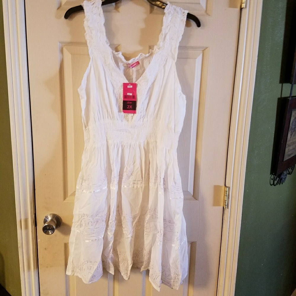 NWT White Summer Dress