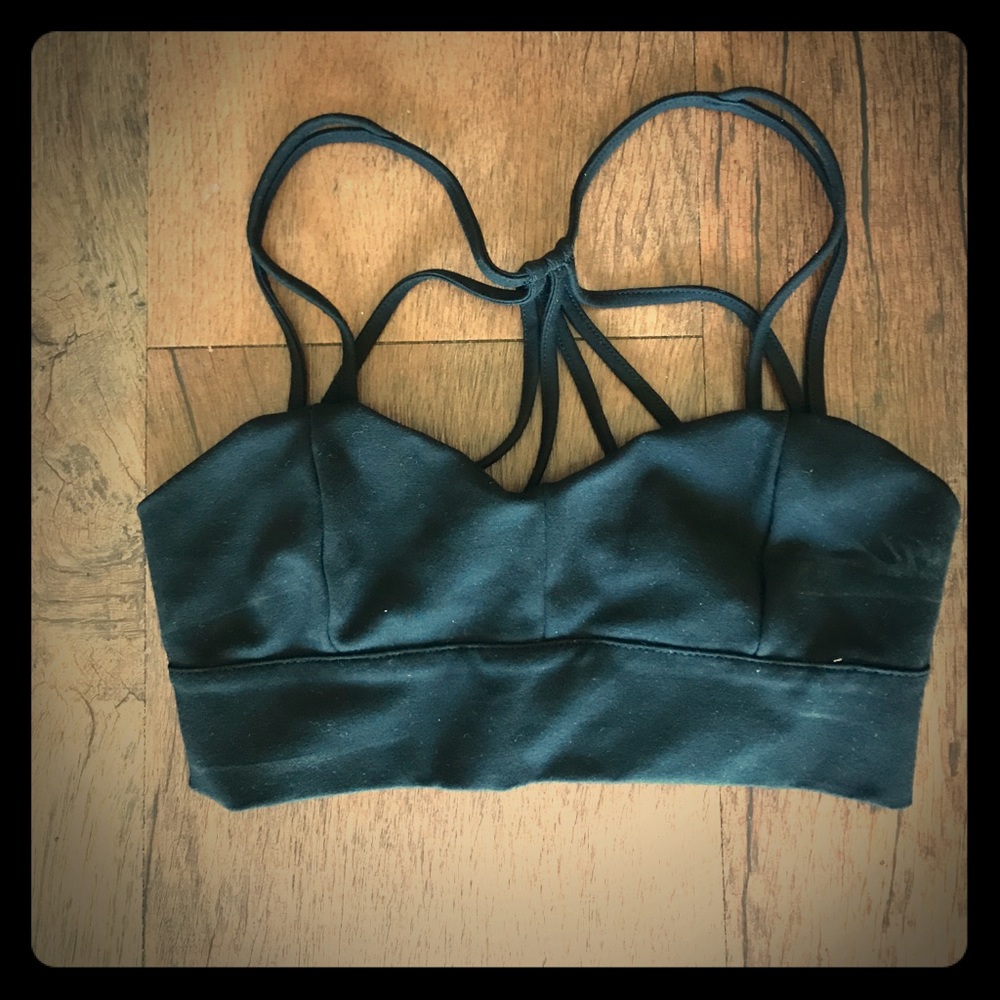 Black Crop top