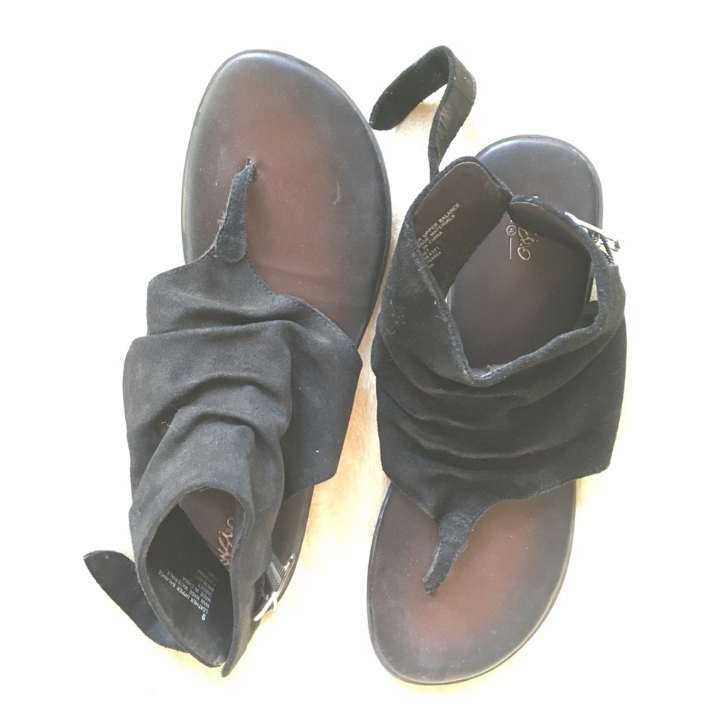Suede Sandals
