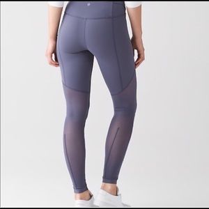 BLACK Lululemon Luxtreme Full Length Pant