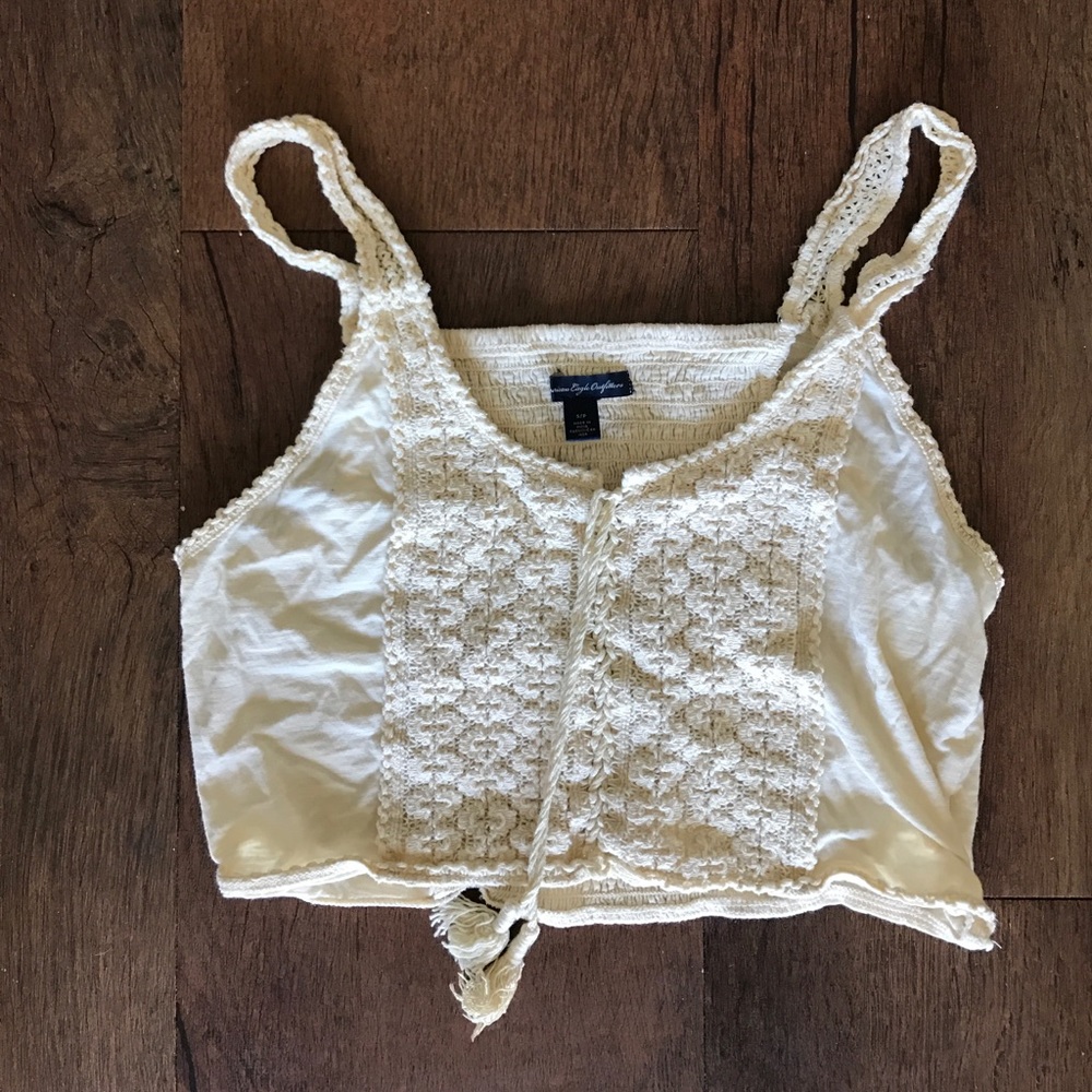 Lace crop top from American eagle outfitters