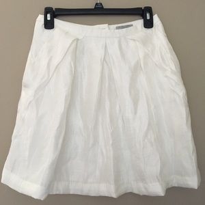 White skirt with pockets