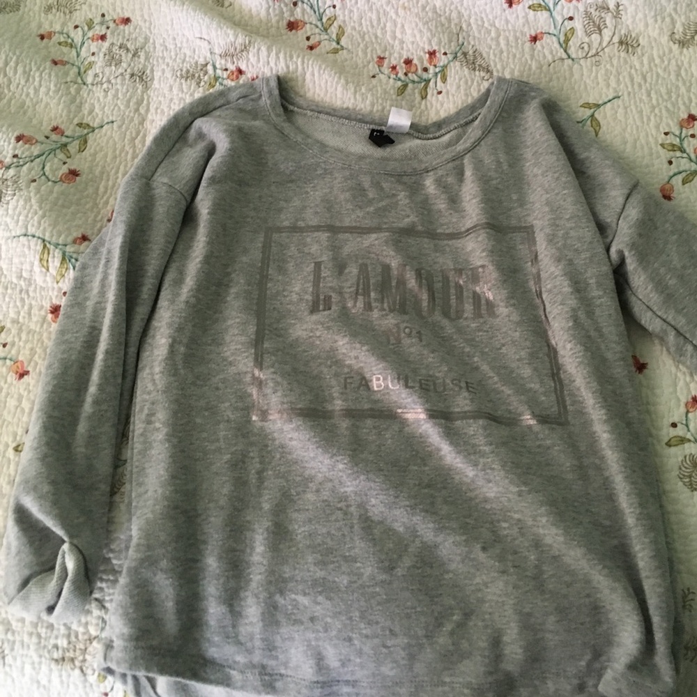 Grey "Lamor" Sweater