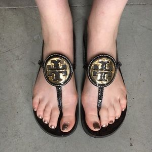 Tory Burch sandals, brown, size 7