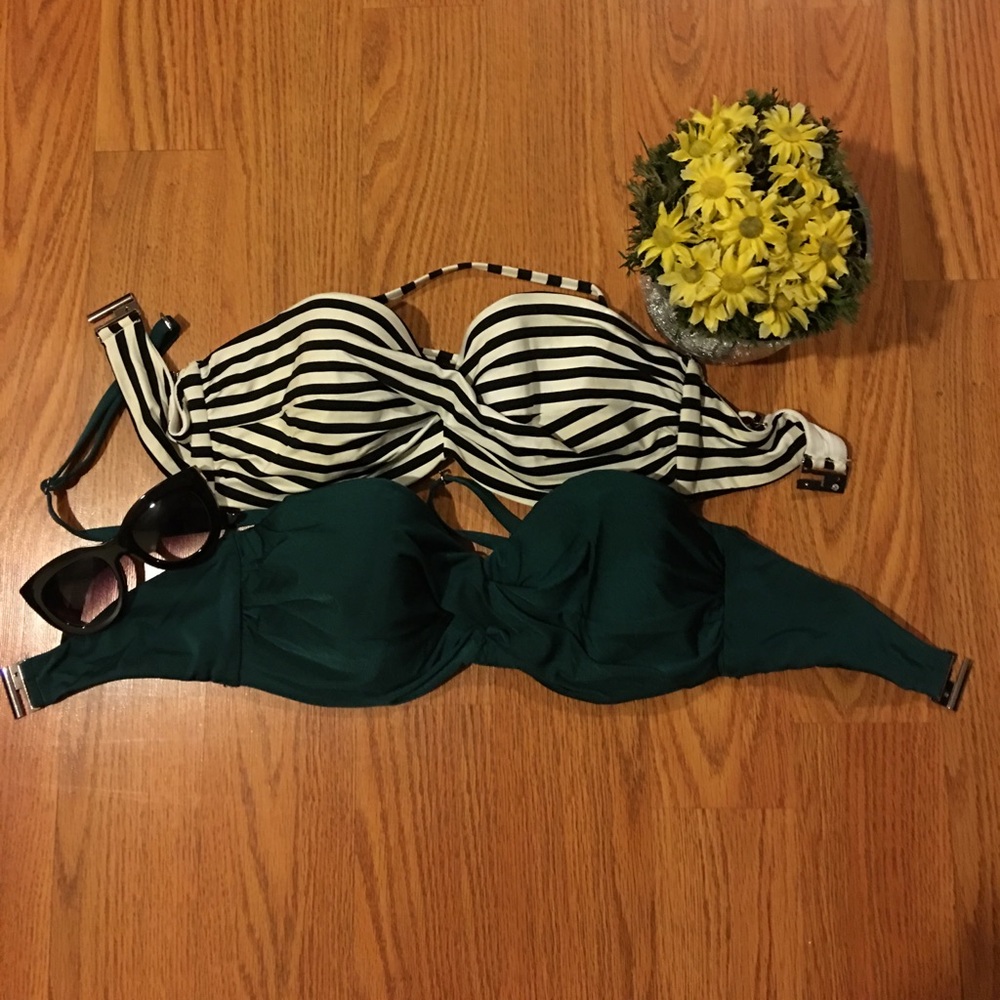 Two H and M bikini tops