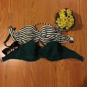 Two H and M bikini tops
