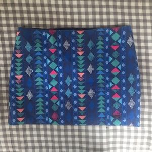 Geometric Hollister mini skirt - size 1