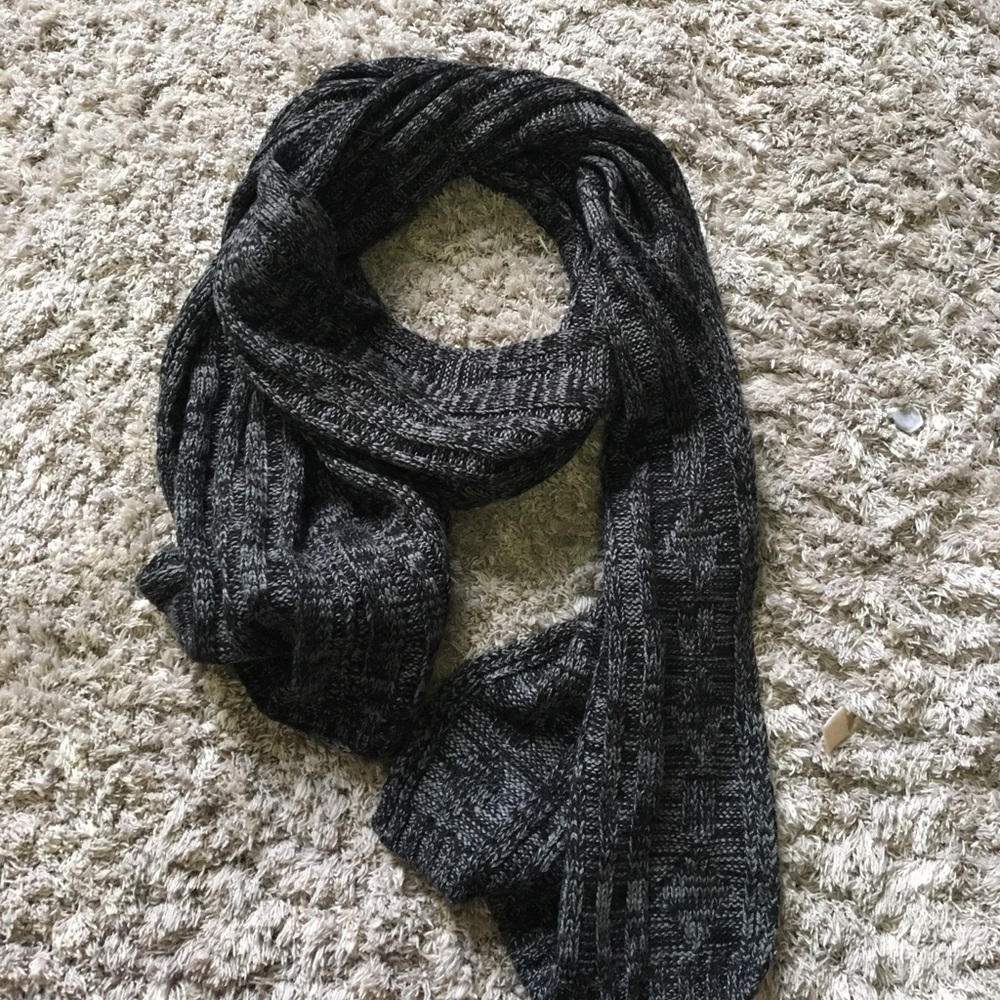 Warm wool scarf