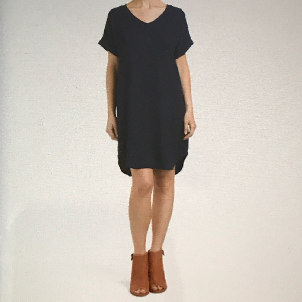 Sharagano Ghost Guaze short dress