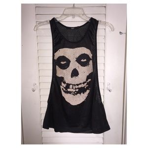 Misfits Mesh Women's Tank Too