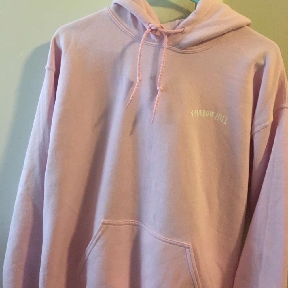Shadow hill blush pink hoodie