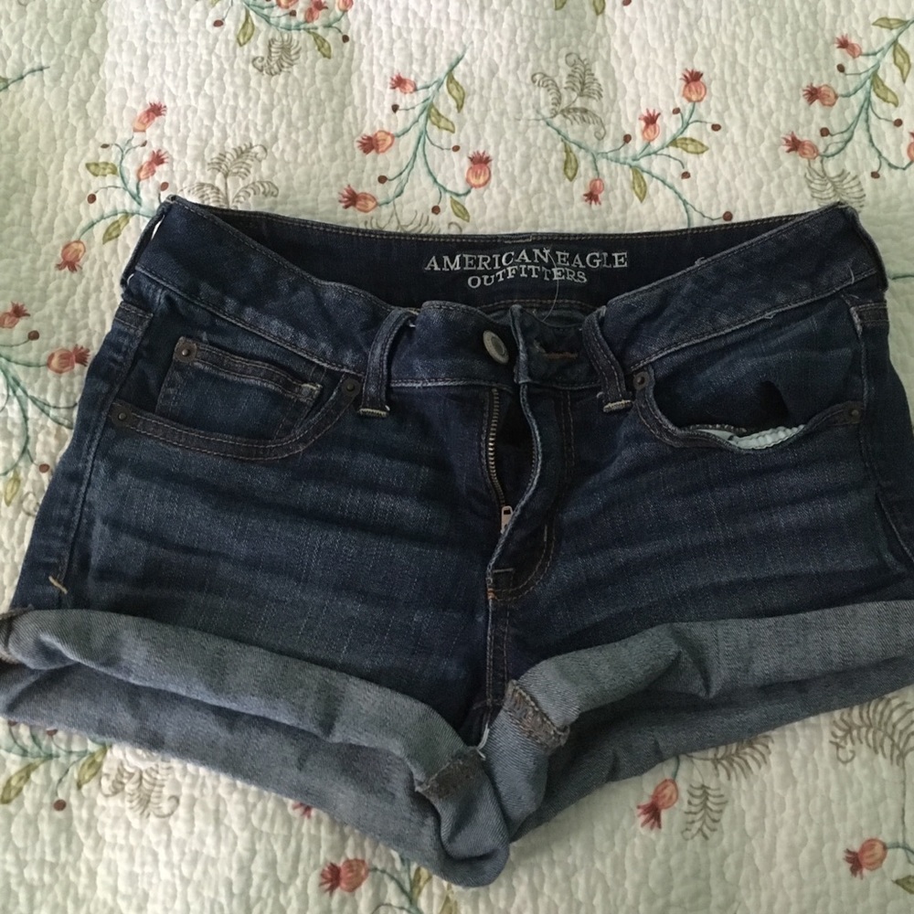 High Waisted Jean Shorts