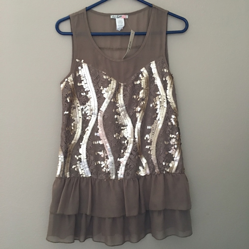 Sequin top