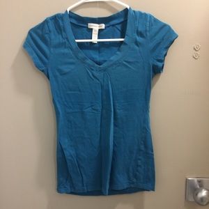Blue V-Neck