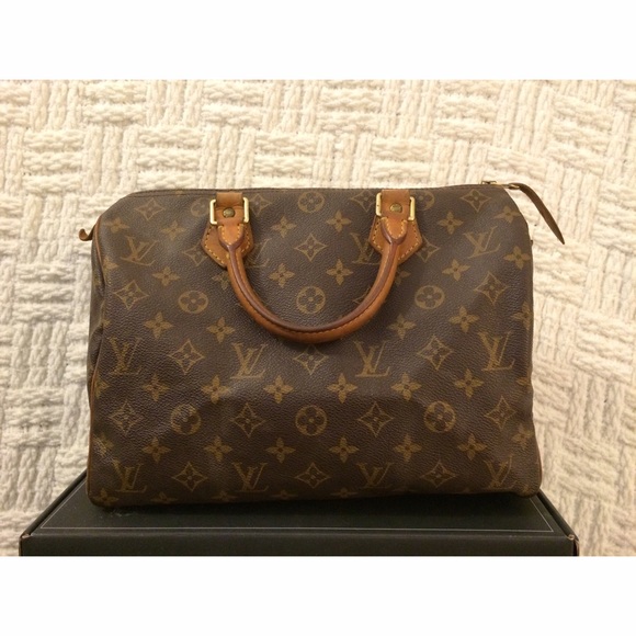 Louis Vuitton Speedy 30 Satchel - Picture 2 of 8