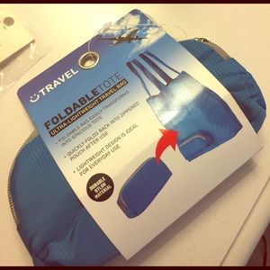 NWT-Foldable Tote! THE BEST ultra-light travel bag