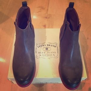 Lucky Brand Military Rider Boots