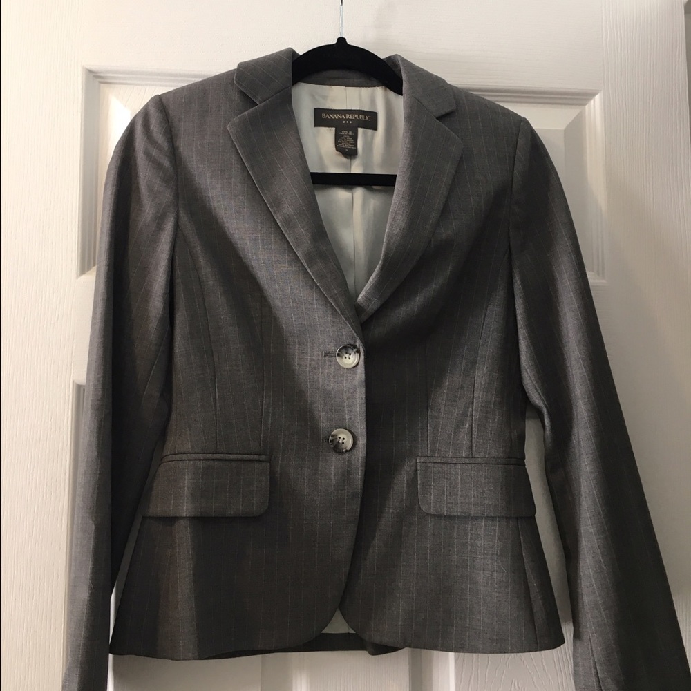 Banana Republic suit jacket sz 0