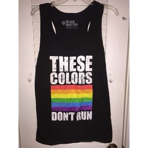 Gay Pride LGBT (unisex tank top) Rainbow Flag