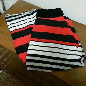 Plus Size Maxi Skirt