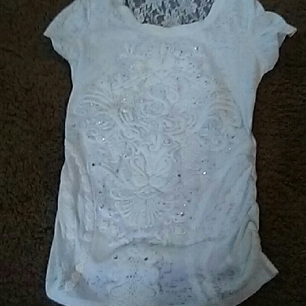 NWT southpole cute white T shirt