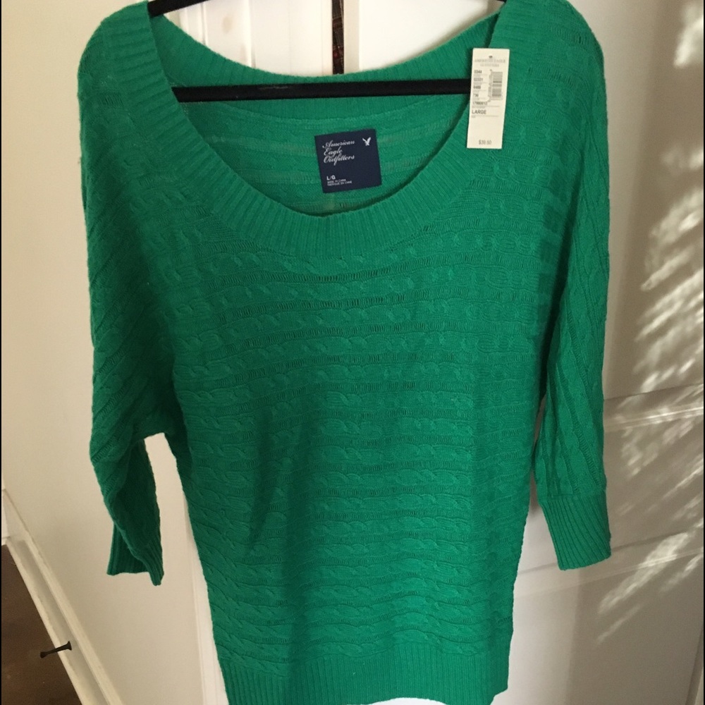 Green sweater