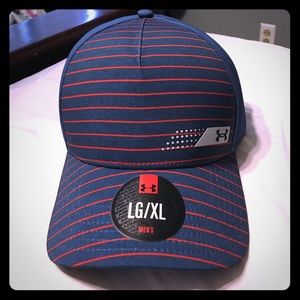 UNDER ARMOUR Heatgear Flex-Fitted Golf Hat- LG/XL