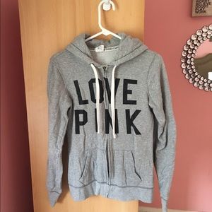 love pink hoodie