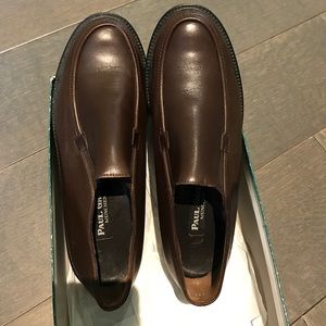 Paul Green Anna Lug Loafer Brown Size 8 with box