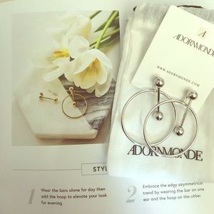 Ivo Earrings Adornmonde Silver