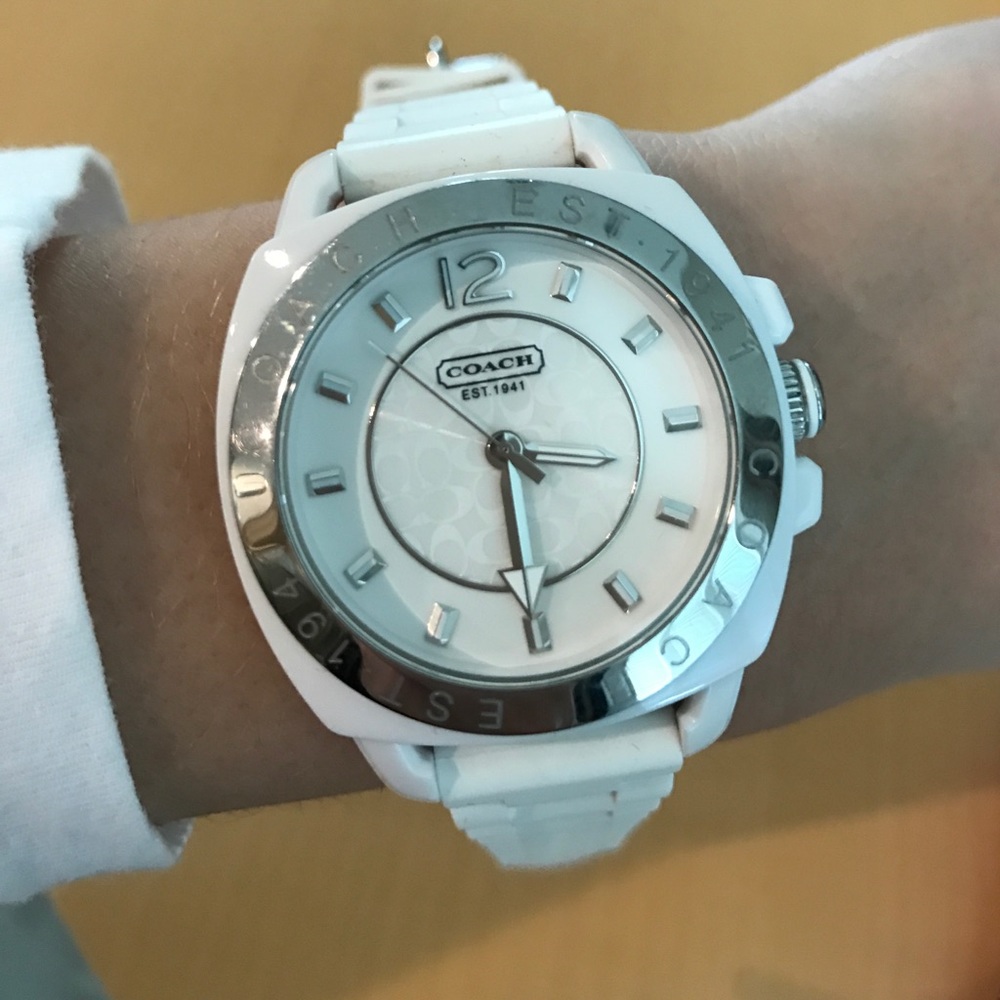 Coach Watch! Wore once! Super cute for summer!