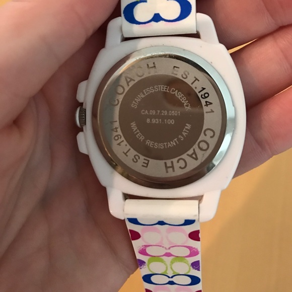 Coach Watch! Wore once! Super cute for summer! - Picture 2 of 7