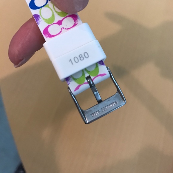 Coach Watch! Wore once! Super cute for summer! - Picture 6 of 7