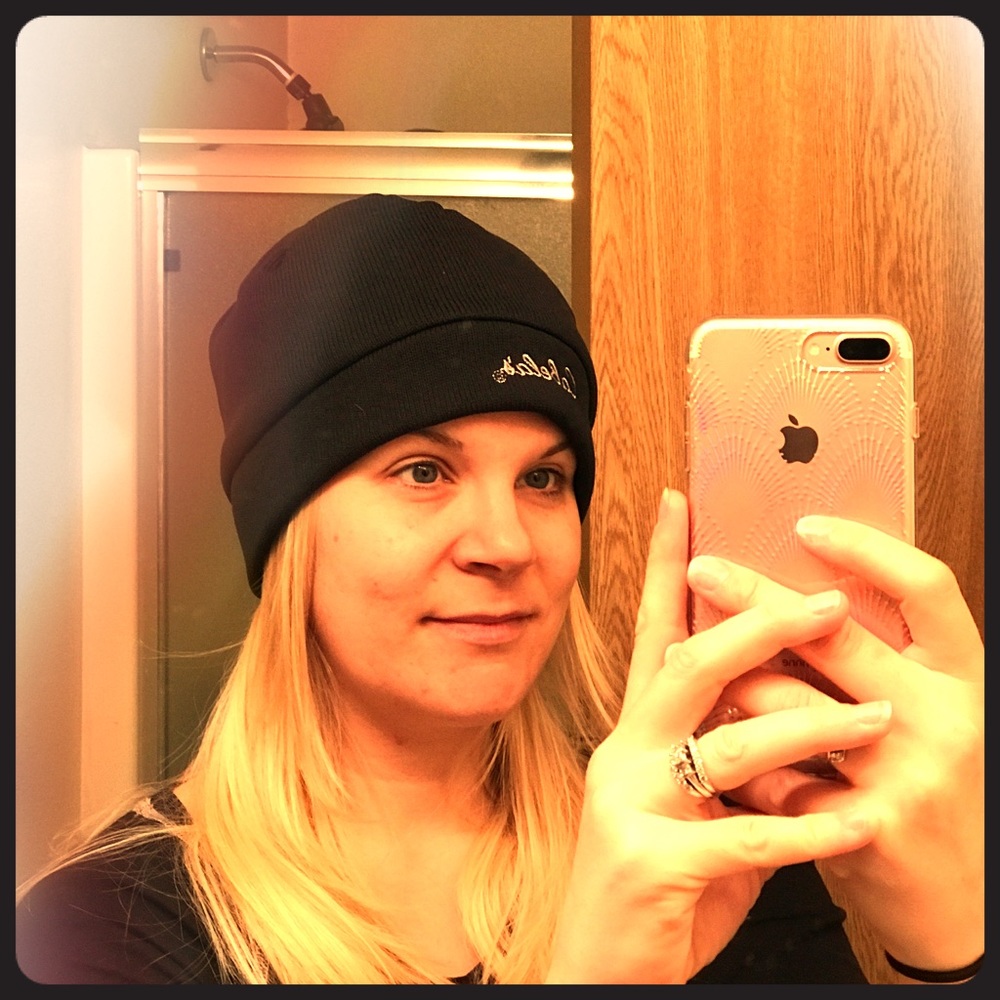 Cabela's black winter hat