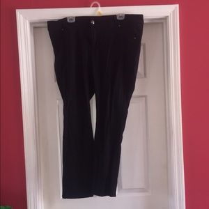 Lane Bryant black jeggings