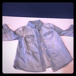 H&M Toddler Girl Jean Shirt