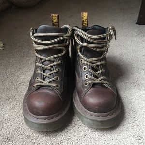 Dr Martens original brown boots