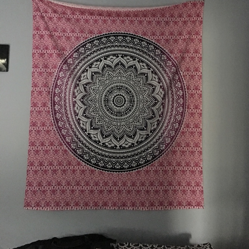 new! purple omre mandela tapestry