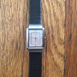 Skagen leather watch