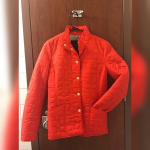 Red Coach Signiture Jacket