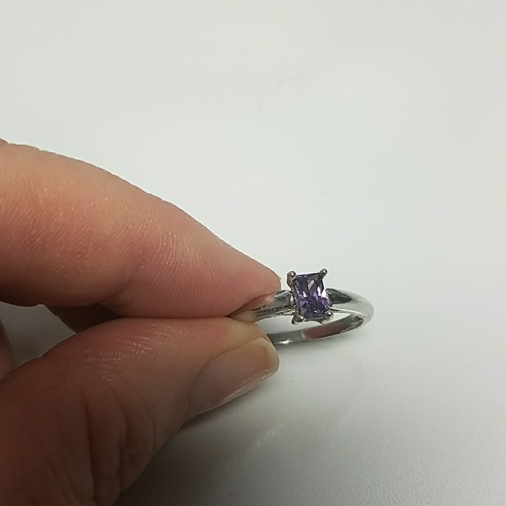 GENUINE AMETHYST RING SIZE 10