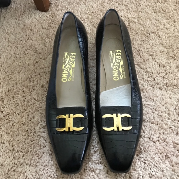 Salvatore Ferragamo Shoes - Black Ferragamo Shoes size 8.5B❤